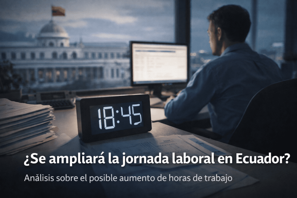 Ministerio del Trabajo jornada laboral Ecuador