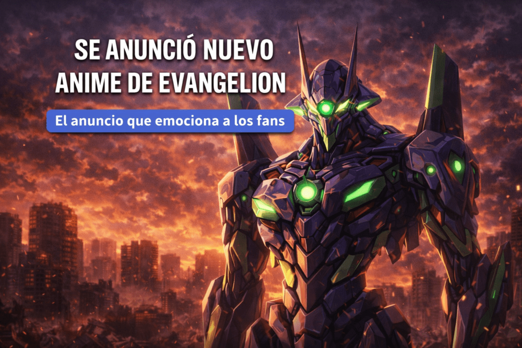 nuevo anime de evangelion