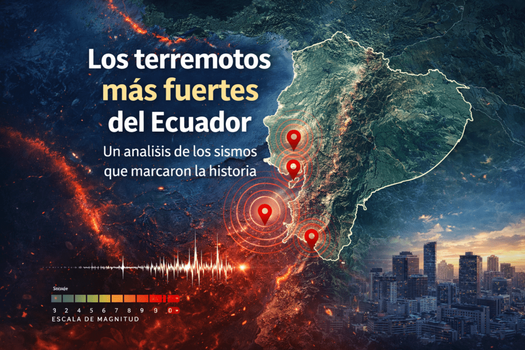 terremotos en ecuador