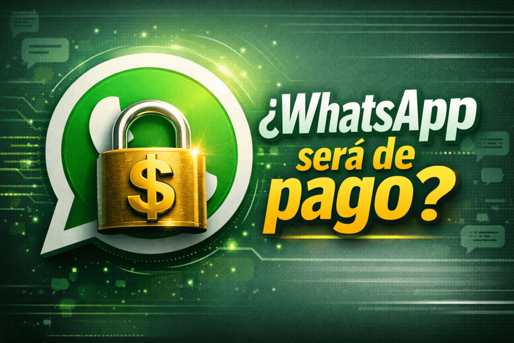 whatsapp ya no sera gratis