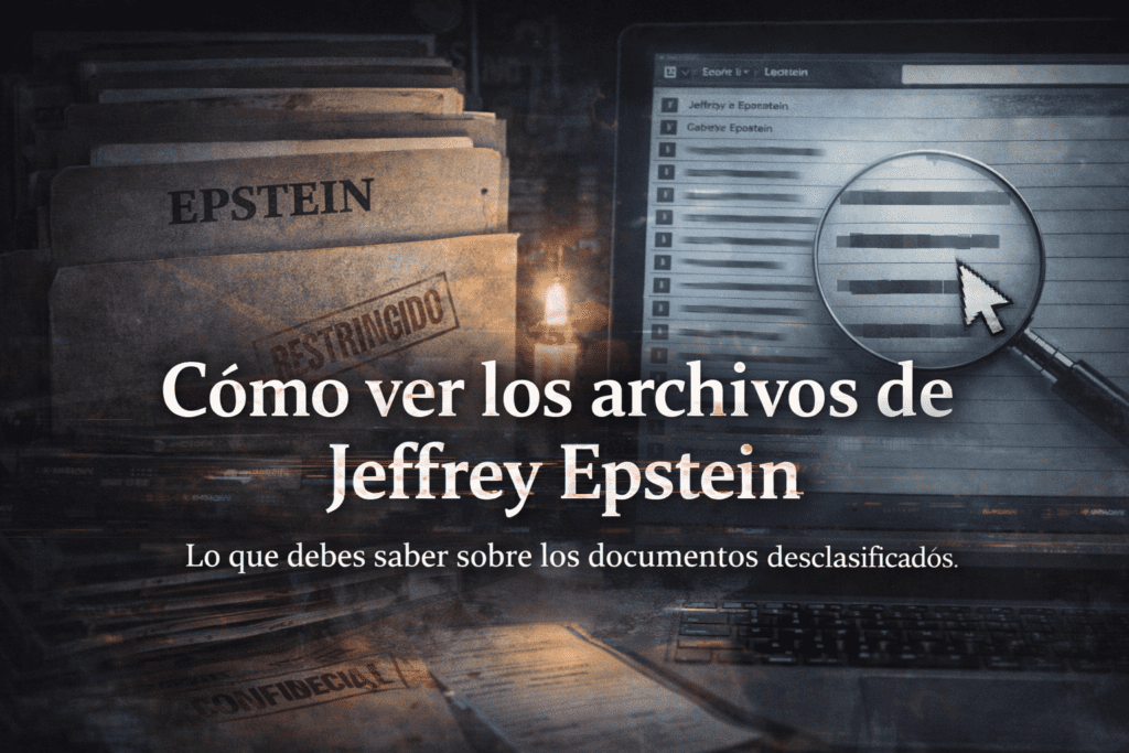 como ver los archivos de jeffrey epstein