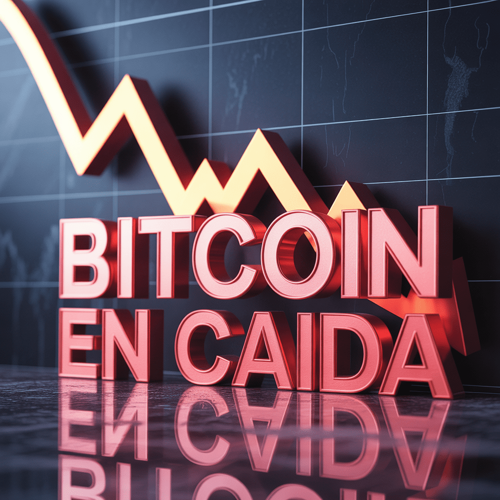 Bitcoin se desploma