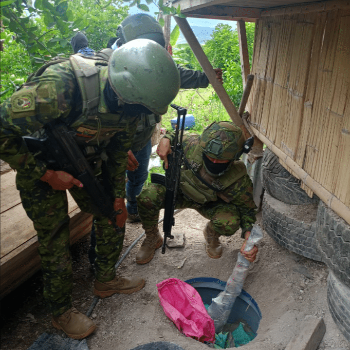 Operativo en Manabí