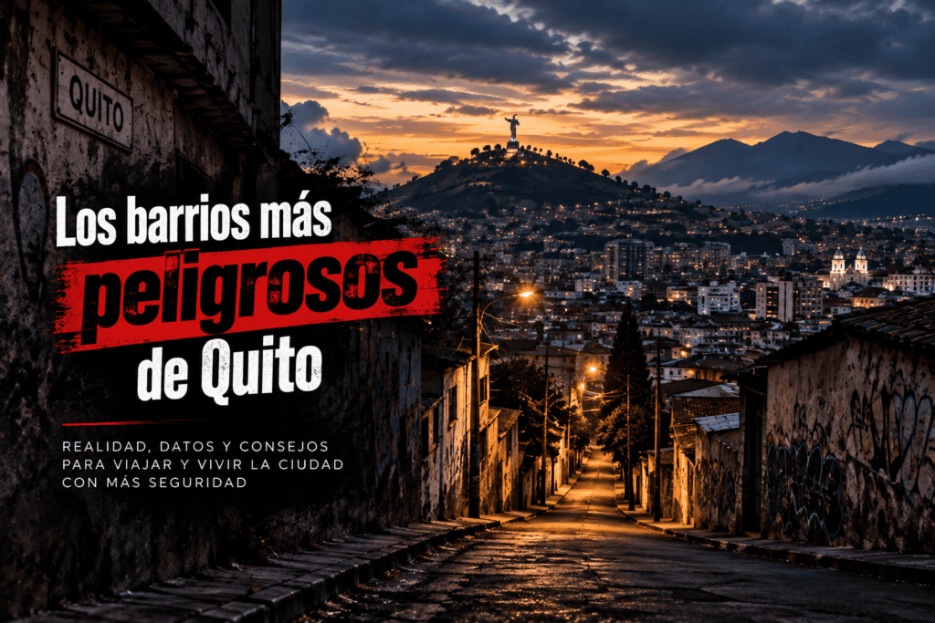 Los barrios más peligrosos de Quito