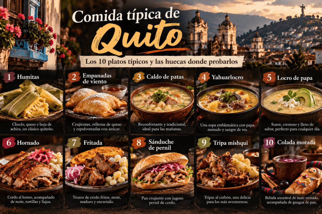 10 platos típicos de Quito 