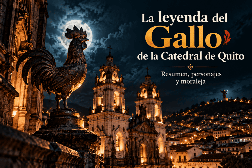 Leyenda del Gallo de la Catedral: Resumen, Personajes y PDF